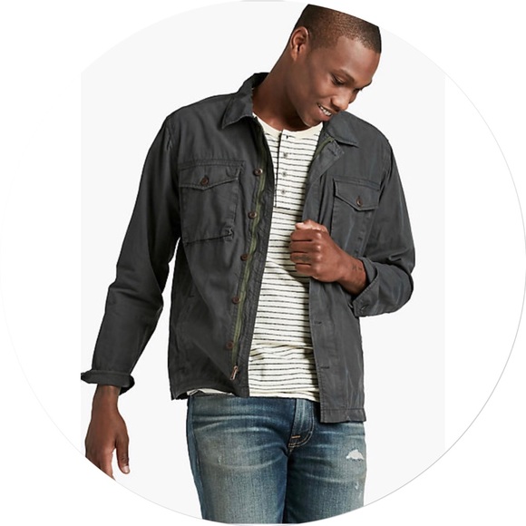 Lucky Brand Other - 👯‍♀️Host Pick⚡️Lucky Brand Garment Dyed Shirt Jacket